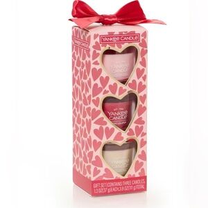 Yankee Candle Heart Trio Gift Set